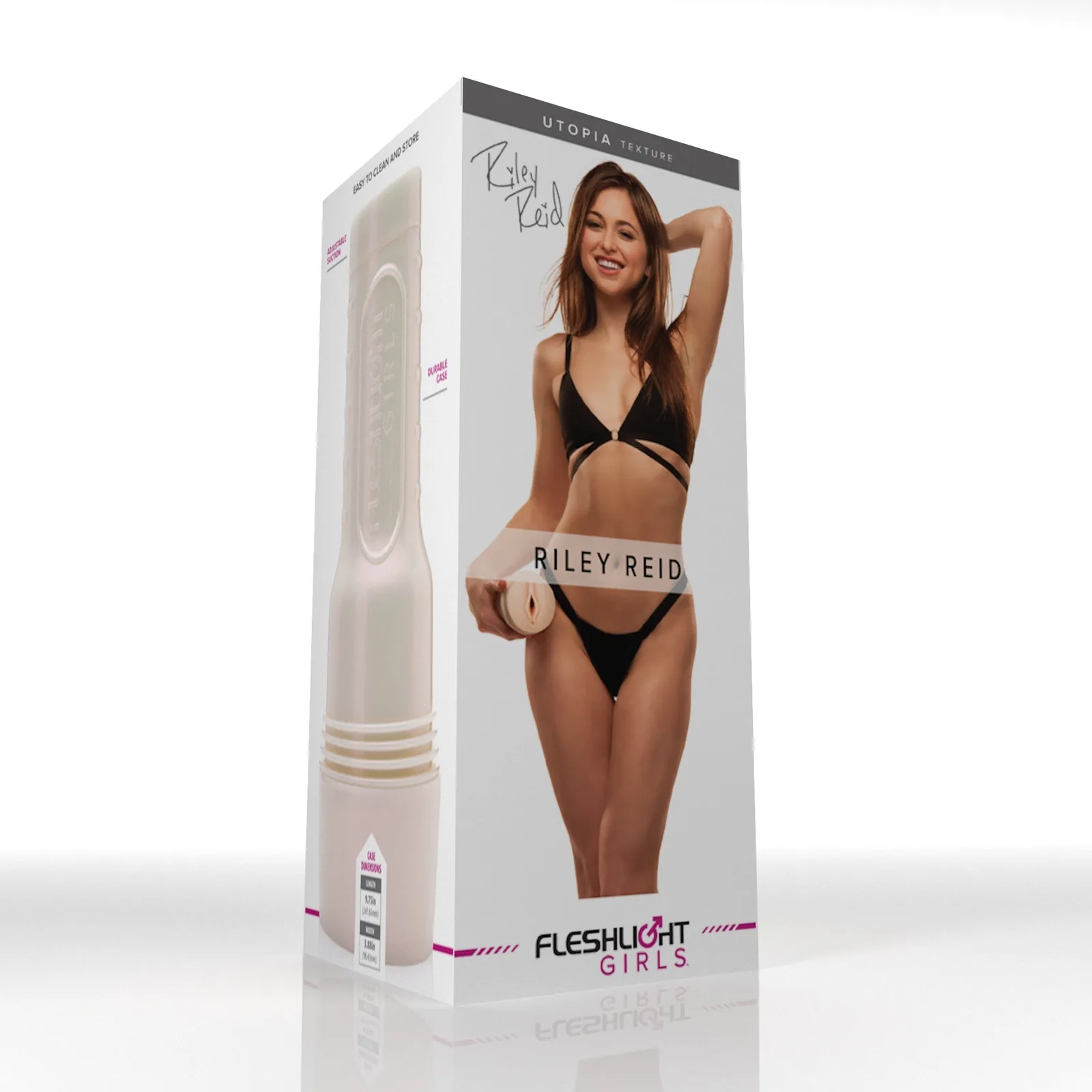 Fleshlight Girls Riley Reid stroker in retail box, officially licensed with Riley Reid, maker photo